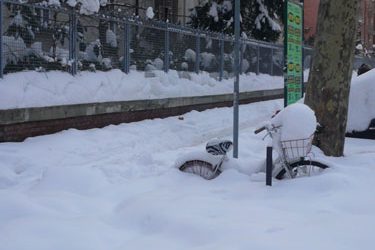 NEVICA? PULIAMO LE CICLABILI….