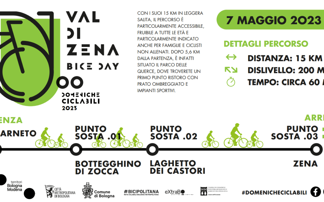 Domenica 7 maggio – Val di Zena Bike Day