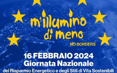 Venerdì 16 febbraio – 20 anni di “M’illumino di meno” – Passeggiata