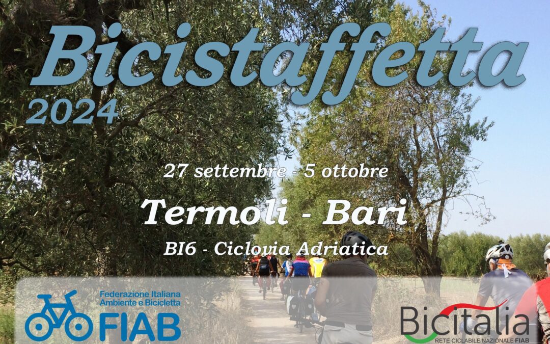 Bicistaffetta 2024: pedalando da Termoli a Bari lungo l’Adriatica