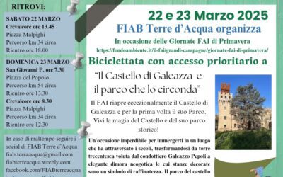 Sabato 22 e domenica 23 marzo – Giornate FAI di Primavera – Passeggiata