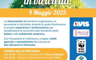 Domenica 4 Maggio – “Associazioni in bicicletta” – Passeggiata