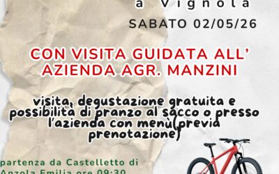 Sabato 2 maggio – Vignola – Escursione