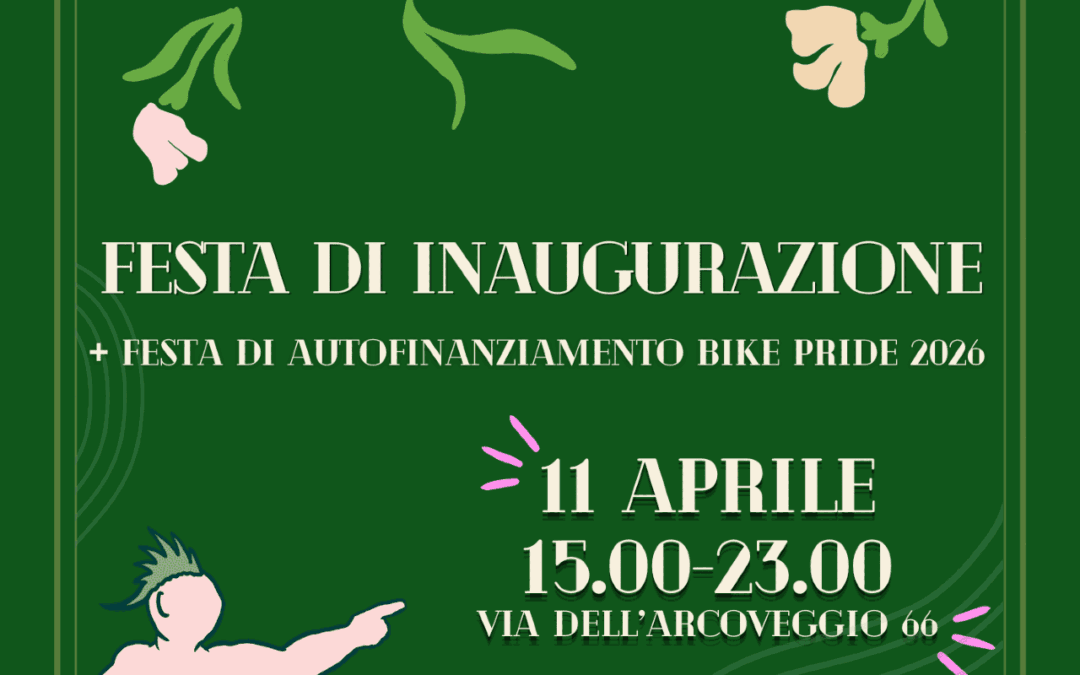 Sabato 11 aprile – Inaugurazione sede L’Altra Babele