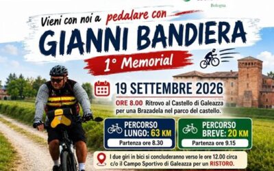 Sabato 19 settembre – 1° Memorial Gianni Bandiera – Passeggiata