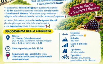 Domenica 18 ottobre – Giro 50 Special: l’età che avanza! – Escursione